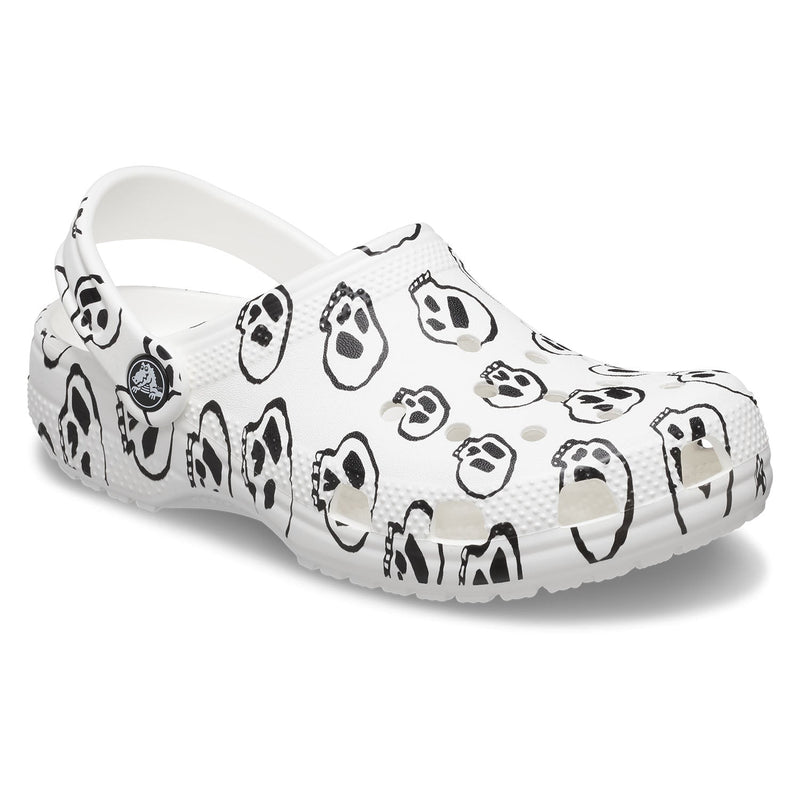 Classic Skull Print Clog