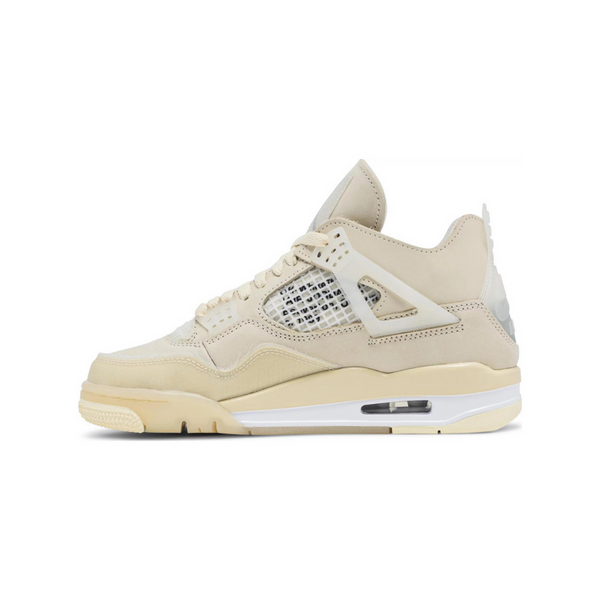 NIKE AIR JORDAN 4 RETRO X OFF-WHITE "SAIL" SNEAKER